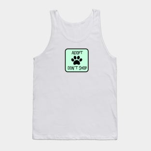 Adopt Don't Shop Tank Top